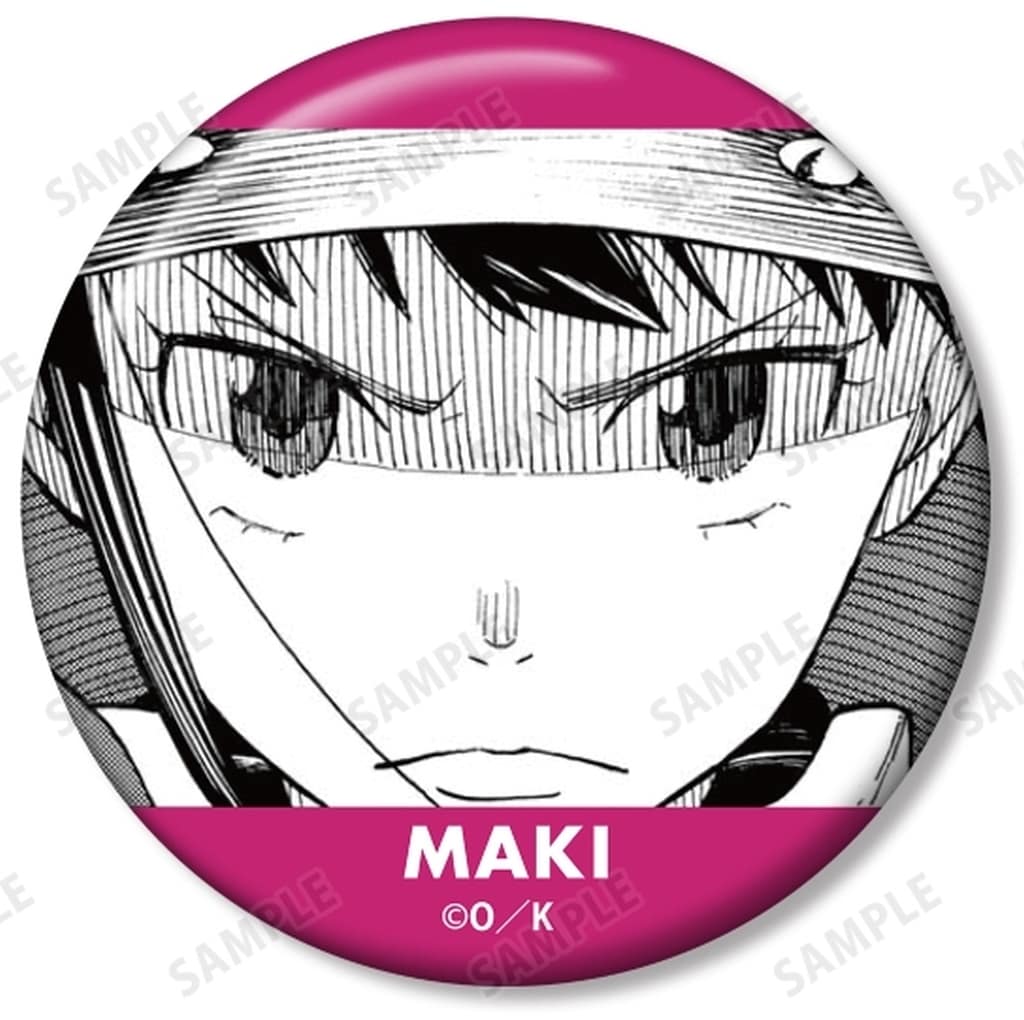 Fire Force Maki Oze Trading Manga Panel Button Buttons [USED]