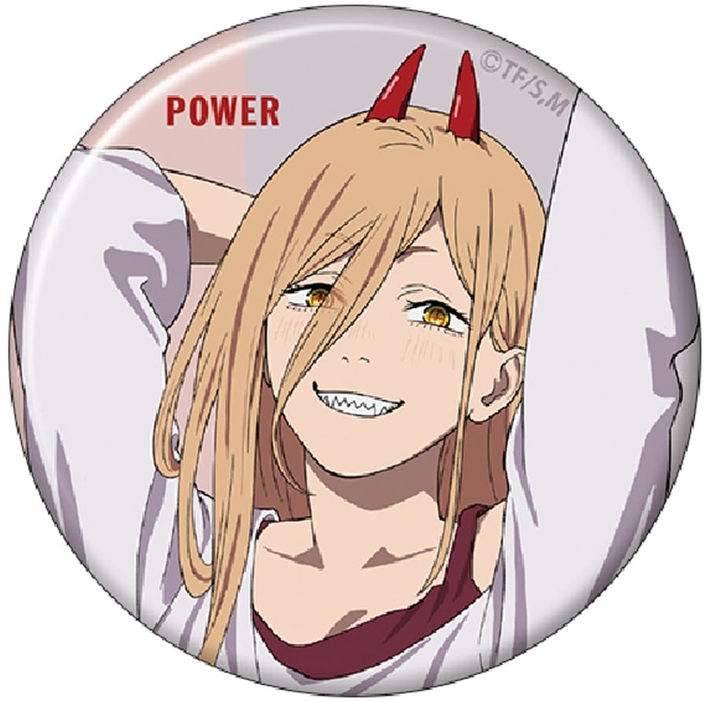 Chainsaw Man Power A Can Badge Collection Casual Ver. Buttons [USED]