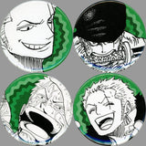 Roronoa Zoro One Piece Can Badge Emotions Jump Spring Collection!! 2024 Limited Set of 4 Can Badge [USED]