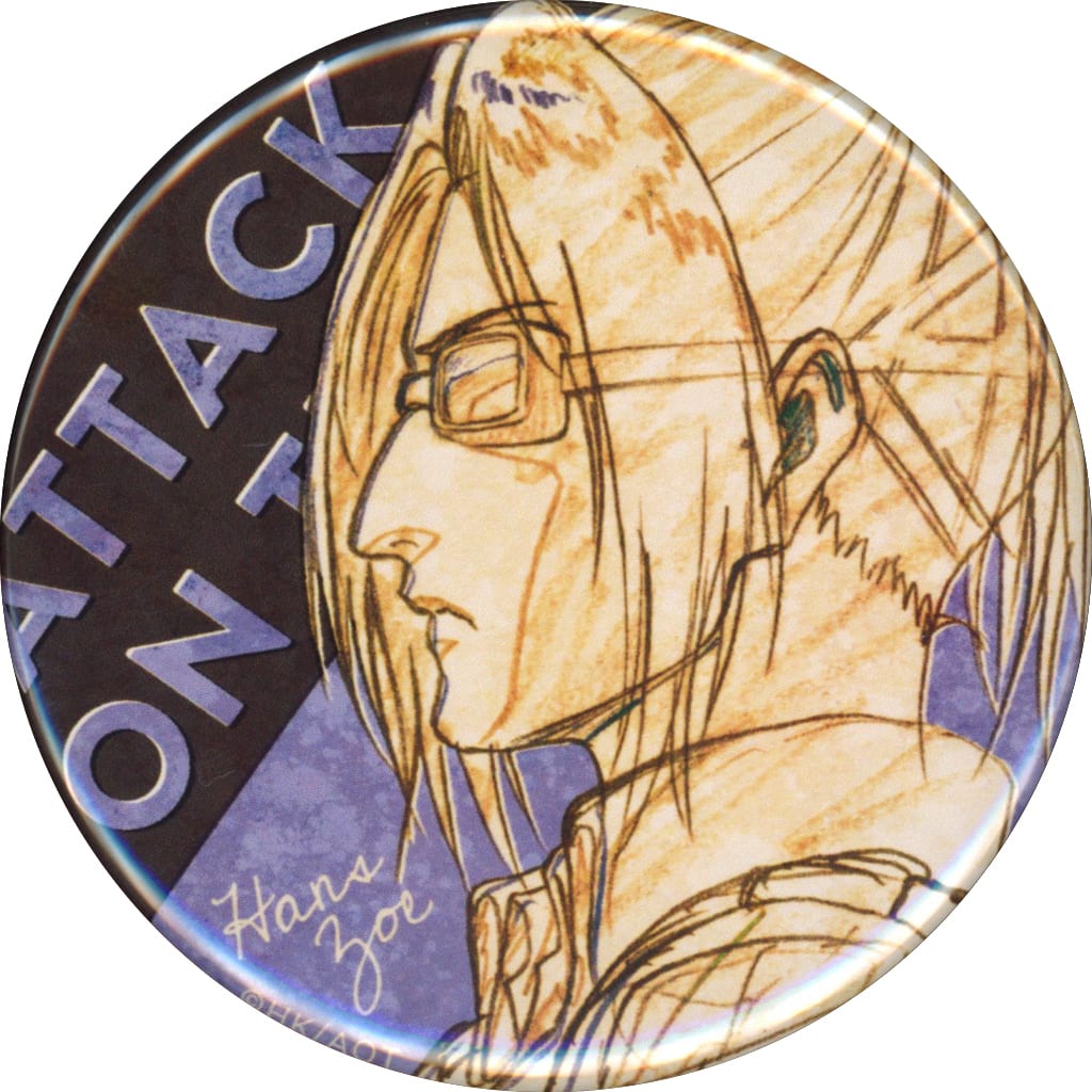 Hange Zoe Attack on Titan WIT STUDIO Can Badge Collection Part 2 Tin Badge [USED]