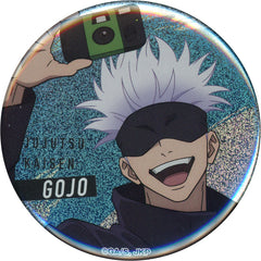 Satoru Gojo Holo Ver. Jujutsu Kaisen Trading Can Badge Juju Honpo Limited Can Badge [USED]