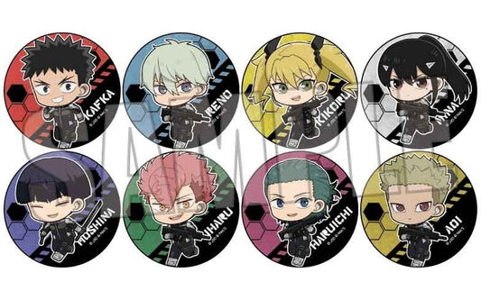 Soshiro Hoshina, etc. Kaiju No. 8 Tekutoko Trading Can Badge All 8 Types Set Acrylic Item [USED]