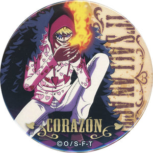 Corazon One Piece Famous Scene Badge Can Badge [USED]