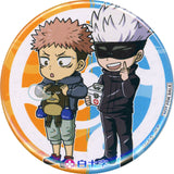 Yuji Itadori Satoru Gojo Jujutsu Kaisen x Hakujuji Kizu Care Series Collaboration Campaign Limited Can Badge Twitter Campaign 4th Edition Winning Item Can Badge [USED]