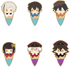 Osamu Dazai, etc. Bungo Stray Dogs Ice Tapipins Vol.1 All 6 Types Set Acrylic Item [USED]