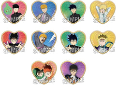 Shigeo Kageyama, etc. Mob Psycho 100 III Trading Can Badge Box4 All 10 Types Set Tin Badge [USED]