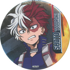 My Hero Academia Shoto Todoroki Decoration Can Badge 21 Jump Shop Limited Buttons [USED]