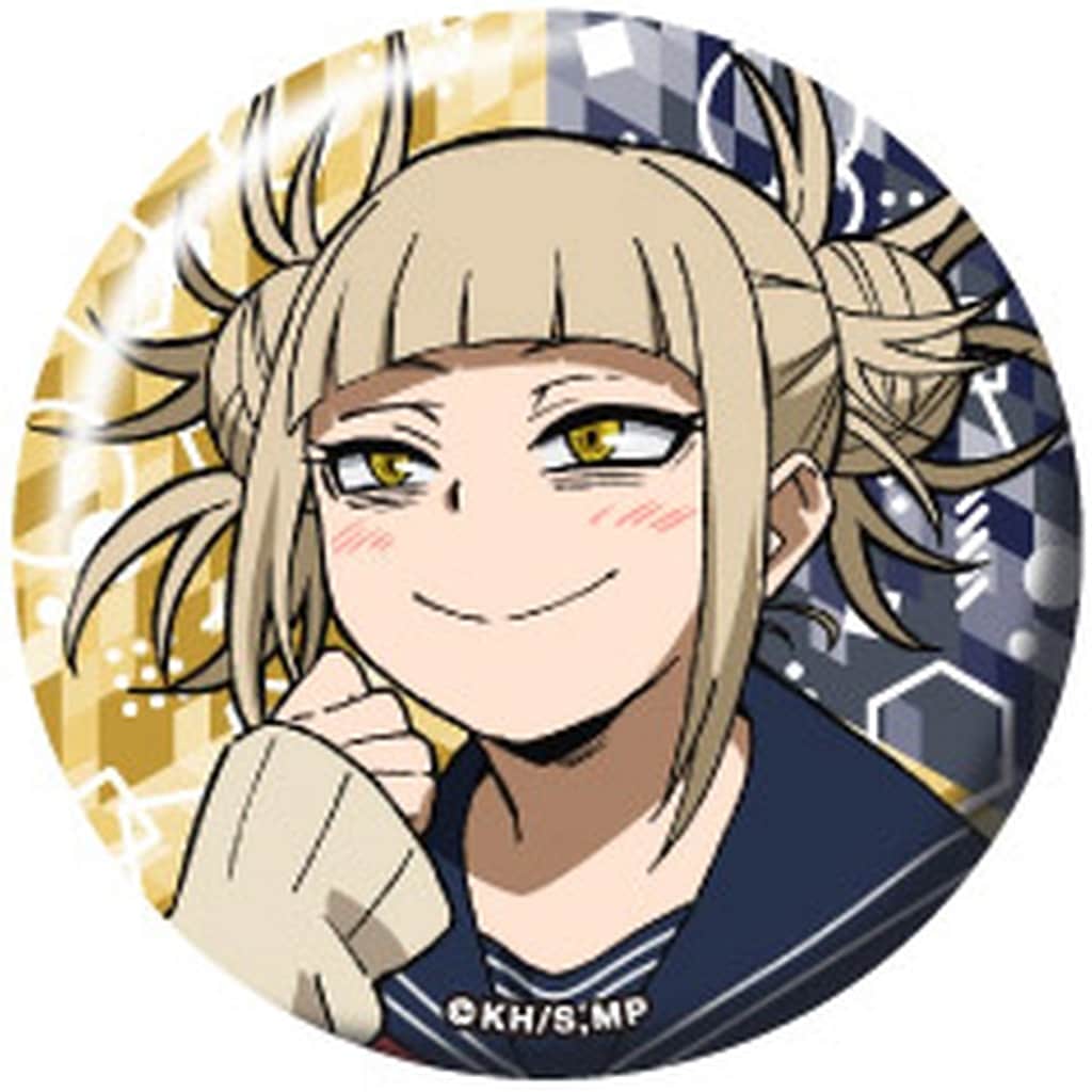 My Hero Academia Toga Himiko Glitter Can Badge Collection Buttons [USED]