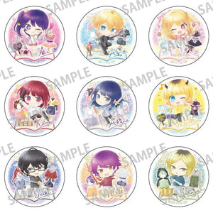 Ai Hoshino, etc. Oshi No Ko Popcolle Trading Glitter Can Badge All 9 Types Set Tin Badge [USED]