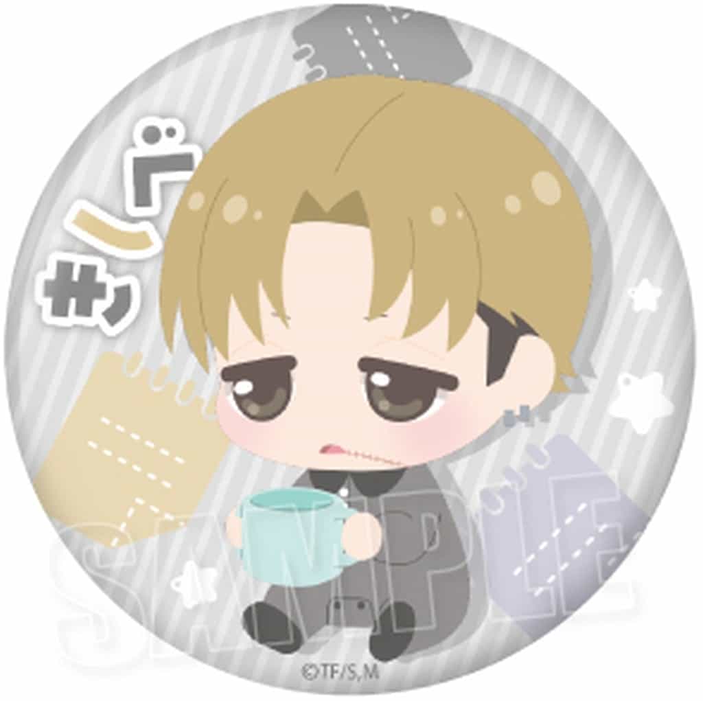 Chainsaw Man Kishibe Babutans! Trading Can Badge Buttons [USED]