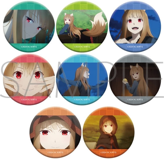 Holo Spice and Wolf Holo Darake no Character Badge Collection All 8 Types Set Acrylic Item [USED]