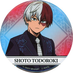My Hero Academia THE MOVIE: You're Next Shoto Todoroki Can Badge Collection Newly Drawn Theater Limited Buttons [USED]