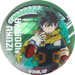 My Hero Academia THE MOVIE: You're Next Izuku Midoriya Glitter Badge Theater Limited Buttons [USED]