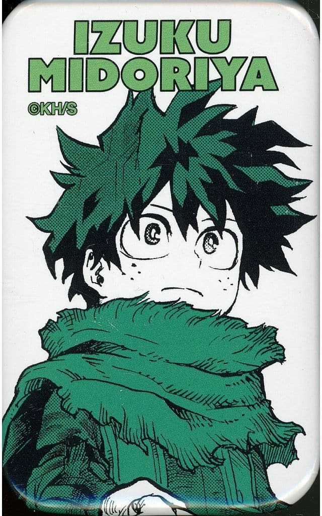 My Hero Academia Izuku Midoriya Square Can Badge Collection with Stand Part 1 J Hero Summer Festival 2024 Limited Buttons [USED]