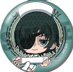 Chainsaw Man Himeno Upper Body Trading Hologram Can Badge Halloween Ver. Buttons [USED]