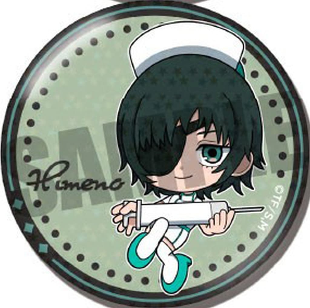 Chainsaw Man Himeno Whole Body Trading Hologram Can Badge Halloween Ver. Buttons [USED]