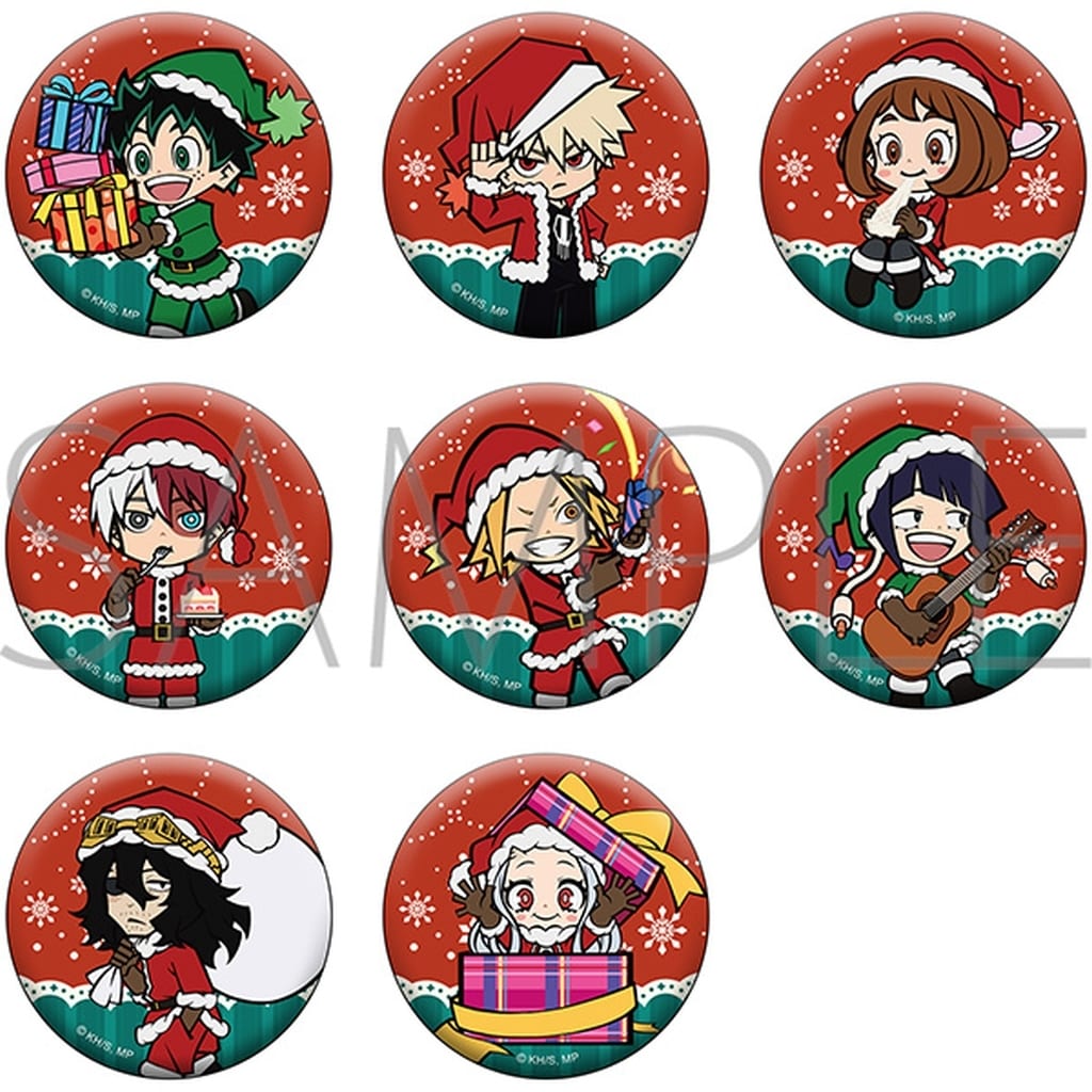 My Hero Academia Izuku Midoriya & Others Can Badge Collection All 8 Types Set Buttons [USED]