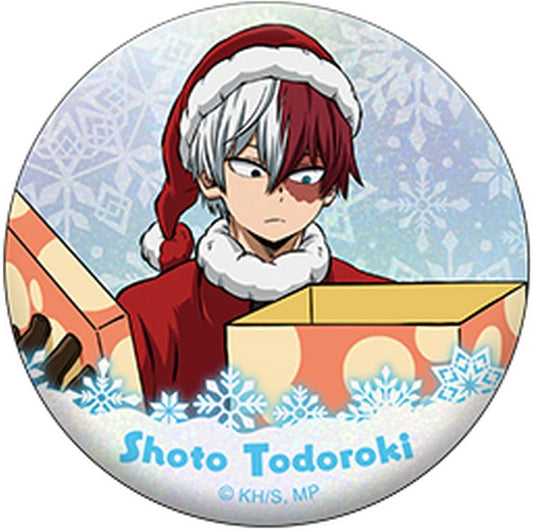 My Hero Academia Shoto Todoroki Hologram Can Badge Collection Buttons [USED]