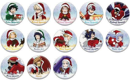 My Hero Academia Izuku Midoriya & Others Hologram Can Badge Collection All 13 Types Set Buttons [USED]