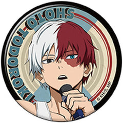 My Hero Academia Shoto Todoroki Character Badge Collection U.A. Beatboxer Buttons [USED]