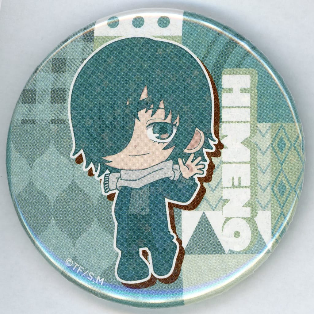 Chainsaw Man Himeno Whole Body Trading Hologram Can Badge Winter Ver. Buttons [USED]