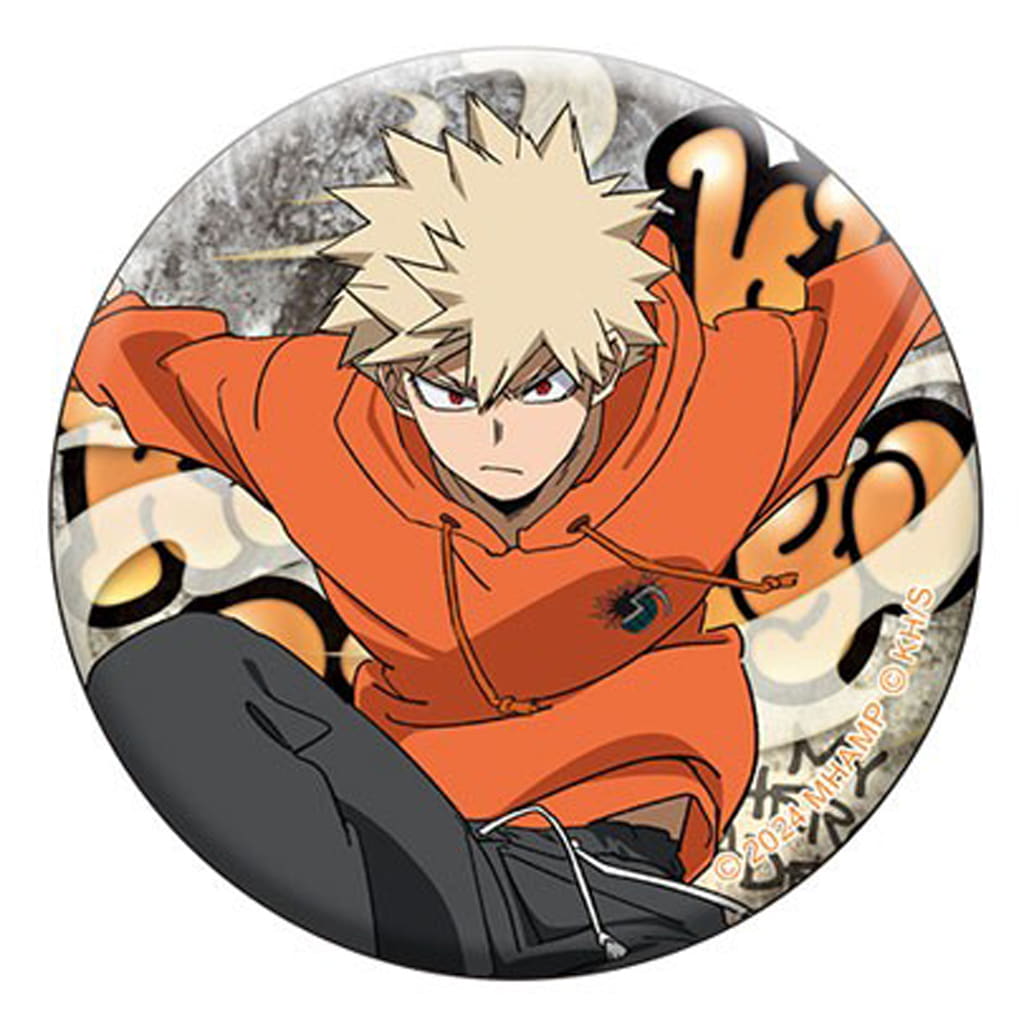 My Hero Academia THE MOVIE: You're Next Katsuki Bakugo Can Badge Collection Buttons [USED]