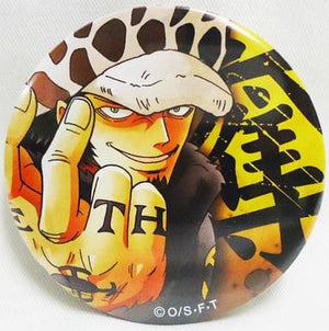 Law Robbery One Piece Yakara Can Badge [USED]