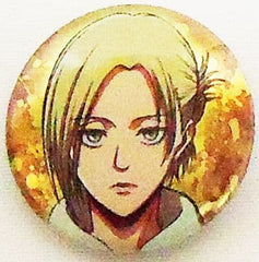 Annie Leonhart Attack on Titan Can Badge Collection Tin Badge [USED]