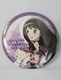 Homura Akemi Puella Magi Madoka Magica The Movie 75mm Can Badge Namco Namja Town Limited Limited Time Garapon Stall Walpurgis Night I don't rely on anyone anymore Prize Can Badge [USED]