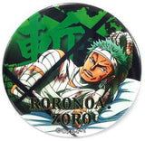 Zoro Cut One Piece Yakara Can Badge blue Can Badge [USED]