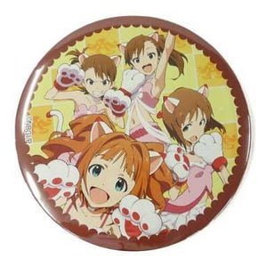 Yayoi Takatsuki, etc. THE IDOLM@STER Extra Large Can Badge Producer-san, Namco de Campaign desuyo! Campaign! Limited Garapon M@STER Elite Producer Prize Tin Badge [USED]