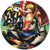 Sanji Kick One Piece Yakara Can Badge Pink&Gold Can Badge [USED]