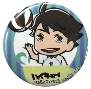 Toru Oikawa Haikyu!! Random Can Badge animate cafe Limited Can Badge [USED]