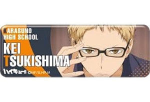 Kei Tsukishima Haikyu!! Long Can Badge Collection Badge [USED]