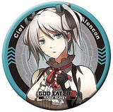 Ciel Alencon God Eater 2: Rage Burst Can Badge Tin Badge [USED]