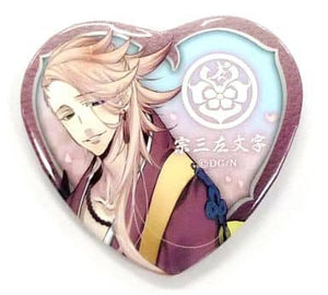 Souza Samonji Touken Ranbu ONLINE Heart Can Badge Collection 3 Can Badge [USED]