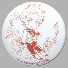Denmark C Hetalia The World Twinkle Can Badge Anime Distribution Start Commemorative Campaign Fair Bonus Tin Badge [USED]