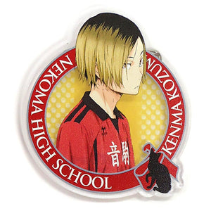 Kenma Kozume Haikyu!! Acrylic Badge Collection Trial Admission Meeting 2015Ver. Karasuno High School Volleyball Club Trial Entry Club Limited Badge [USED]