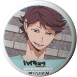 Toru Oikawa Haikyu!! Season 2 Trading Can Badge animate cafe Limited Can Badge [USED]