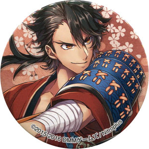 Mutsunokami Yoshiyuki Battle Touken Ranbu ONLINE Can Badge Collection Battle Vol.1 Tin Badge [USED]