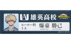 Katsuki Bakugo My Hero Academia Long Square Can Badge J-World Tokyo Limited VS Virtual Villain Prize B Can Badge [USED]