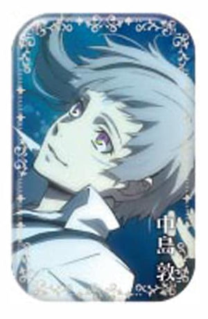 Atsushi Nakajima Blue Bungo Stray Dogs Round Squiare Can Badge Badge [USED]