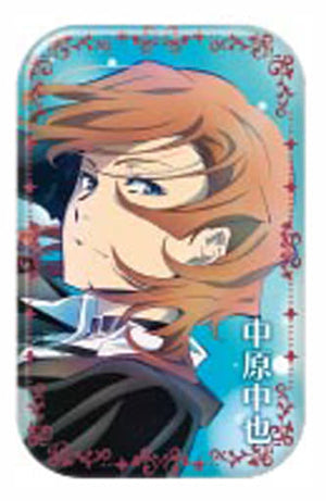 Chuuya Nakahara Blue Bungo Stray Dogs Round Squiare Can Badge Badge [USED]