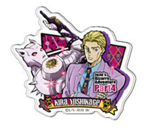 Yoshikage Kira Killer Queen JoJo's Bizarre Adventure Part 4: Diamond is Unbreakable Acrylic Badge Vol.2 Badge [USED]