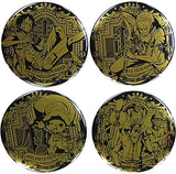 Luffy, etc. One Piece Film Gold Yakara Can Badge 7-Eleven Limited Part 1 Advance Ticket Benefit Set of 4 Can Badge [USED]