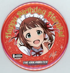 Haruka Amami THE IDOLM@STER Birthday Festival 2015 Stand Can Badge Cafe & Bar Characro Feat. THE IDOLM＠STER Limited Tin Badge [USED]
