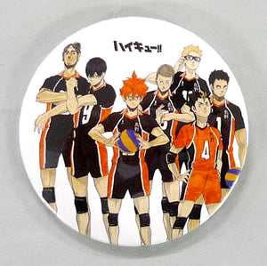 Karasuno High School Shiro Haikyu!! Collection Can Badge 3rd Jump Festa 2017 Limited Can Badge [USED]