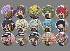 Hachisuka Kotetsu, etc. Touken Ranbu ONLINE Es Series Nino Trading Badge Collection Sakurai Ver. Vol.3 All 15 Types Set Badge [USED]