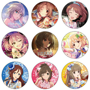 Anastasia, etc. THE IDOLM@STER Cinderella Girls Character Badge Collection All 9 Types Set Badge [USED]