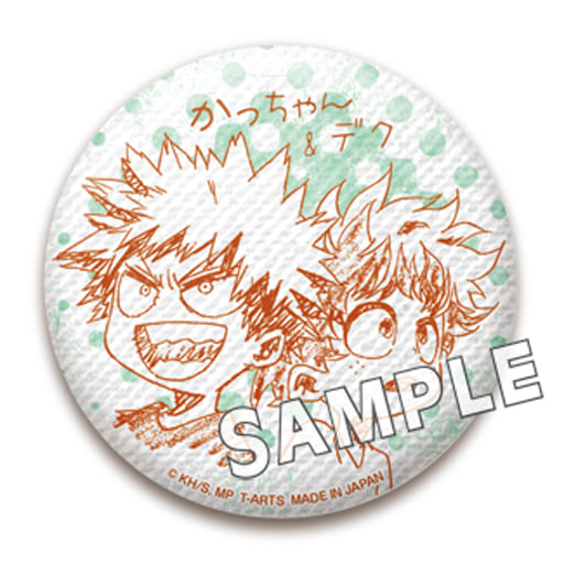 My Hero Academia Katsuki Bakugo Izuku Midoriya Hero Can Badge Buttons [USED]